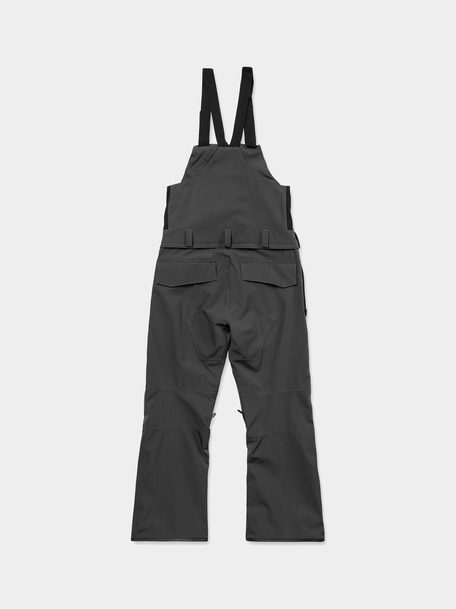 Pánské Snowboardové kalhoty  Volcom Roan Bib Overall (dark grey)