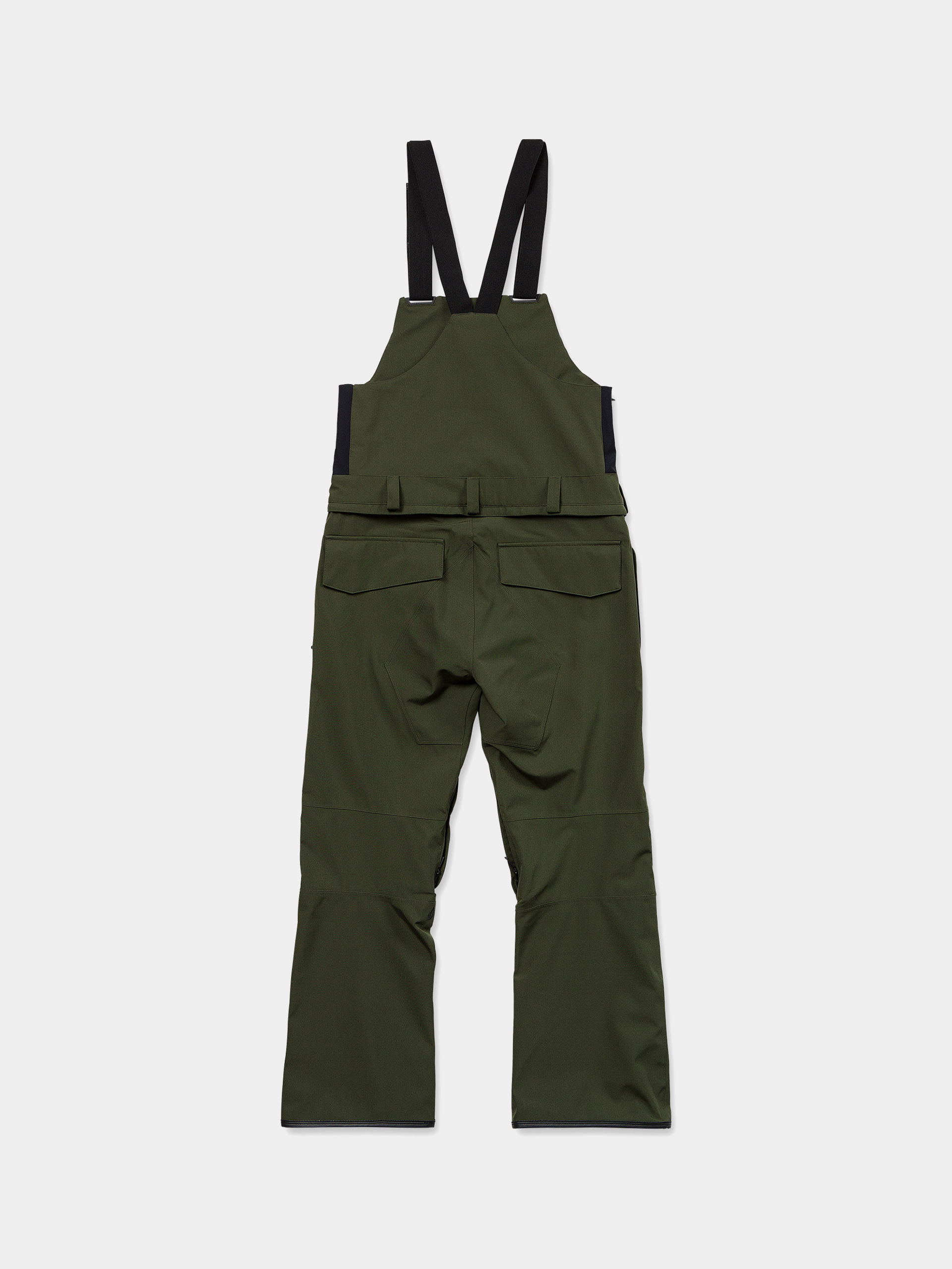 Pánské Snowboardové kalhoty  Volcom Roan Bib Overall (dark green)