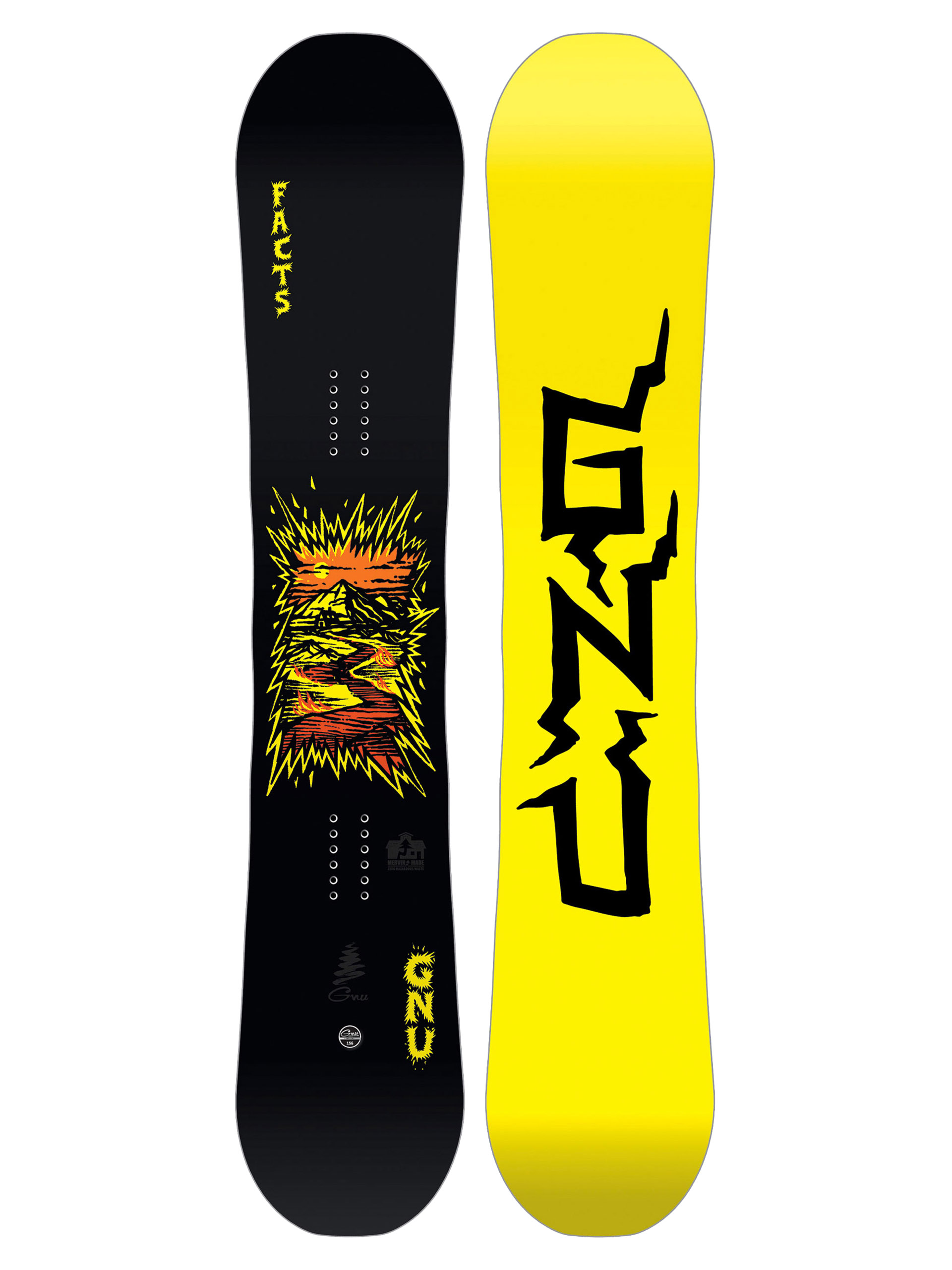 Pánská Snowboard Gnu Facts