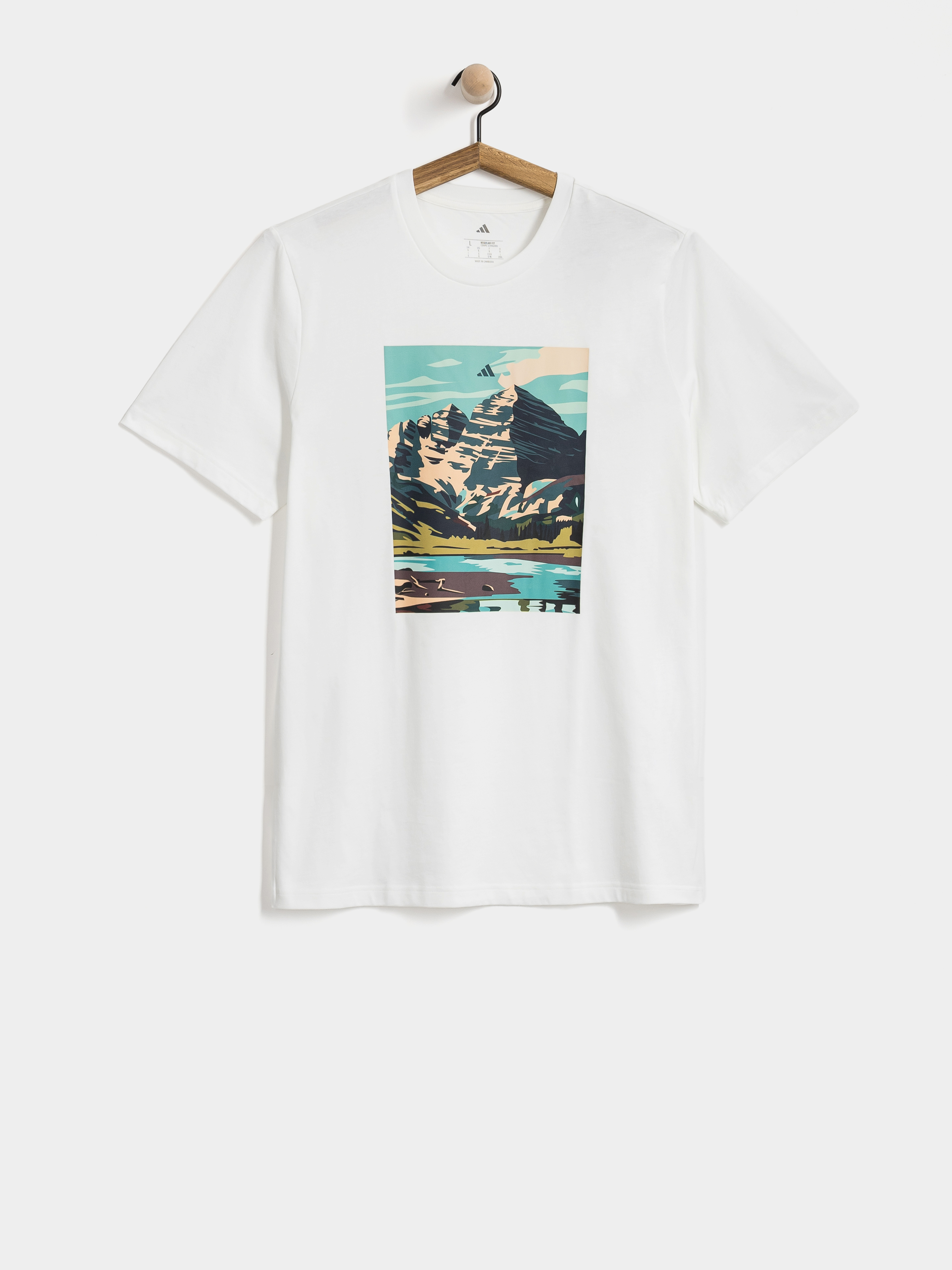Tričko adidas M Nature G T (white)