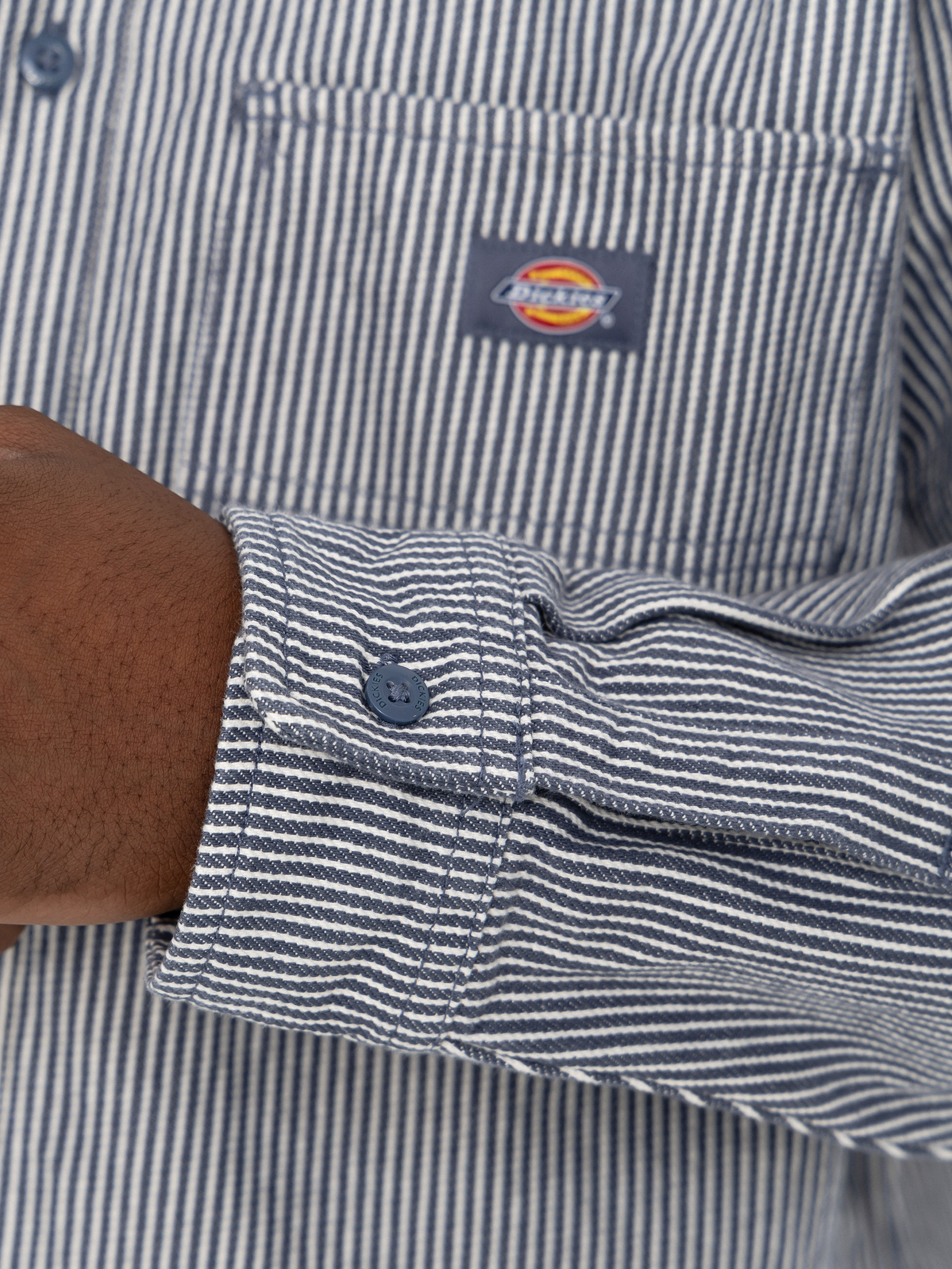 Košile Dickies 247 Garment Dyed Work (retro indigo)