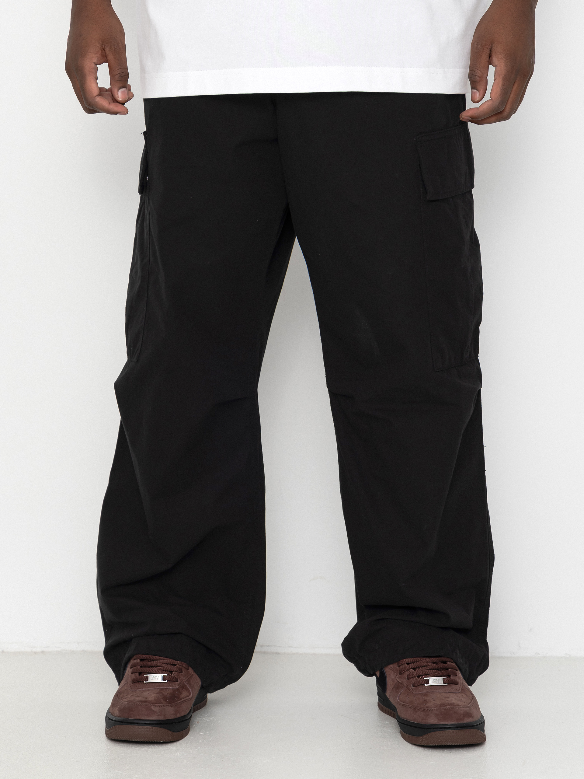 Kalhoty Carhartt WIP Osborn Cargo (black/garment dyed)