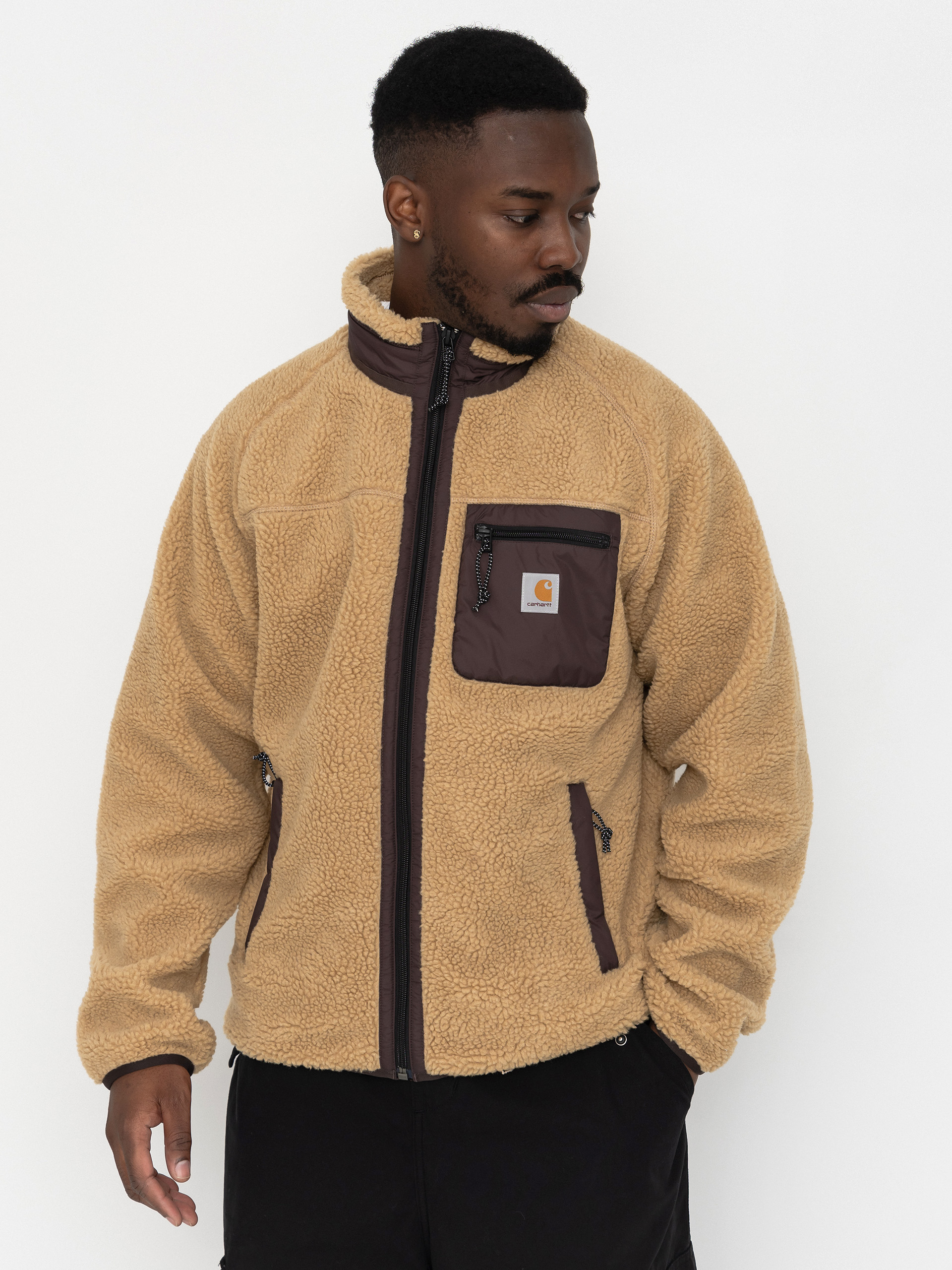 Bunda Carhartt WIP Prentis (wip dusty h/tobacco)