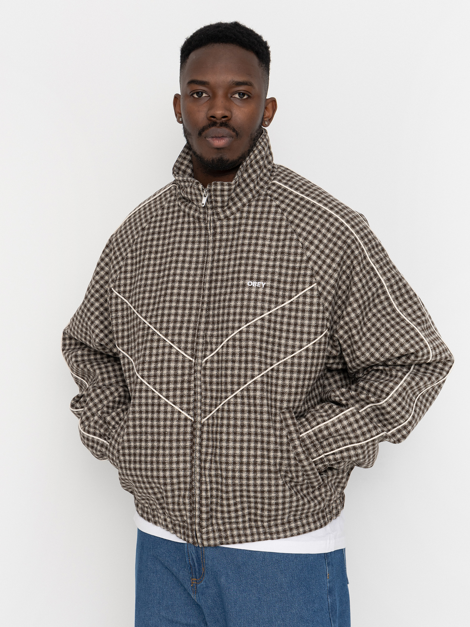 Bunda OBEY Leisure Training (abbey stone plaid)