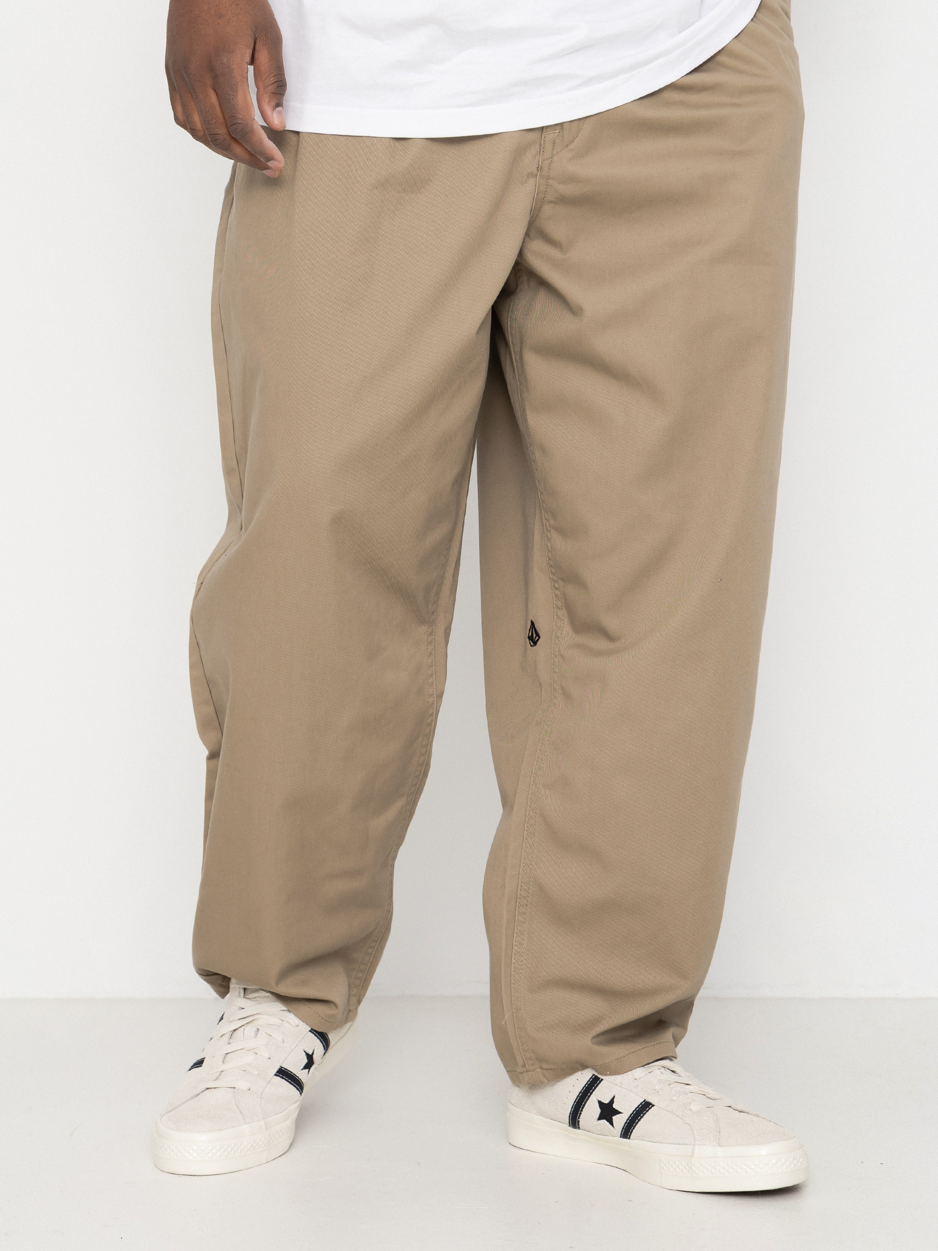 Kalhoty Volcom Holter Pleat (khaki)