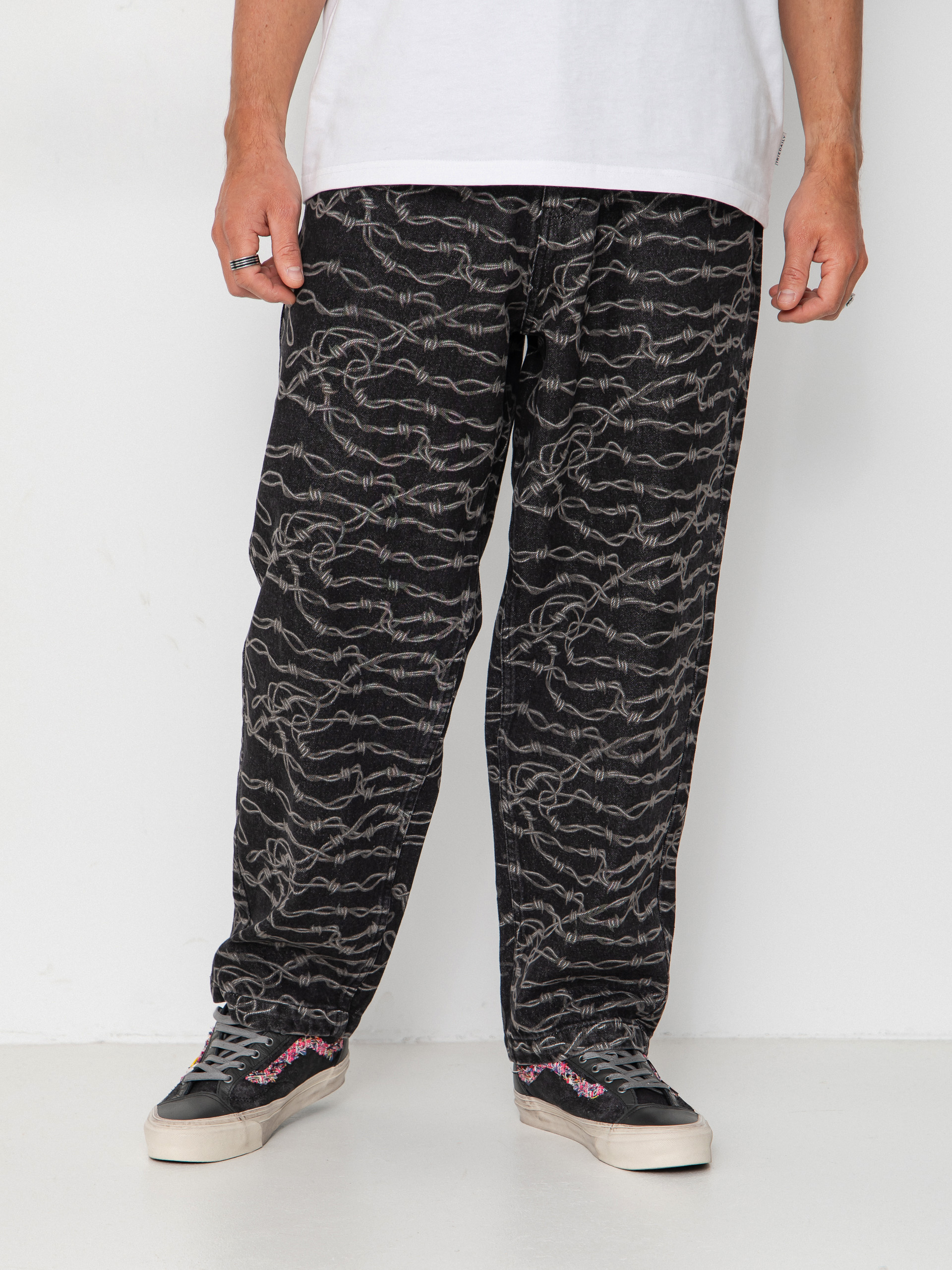 Kalhoty Santa Cruz Big Pants (barbed wire)