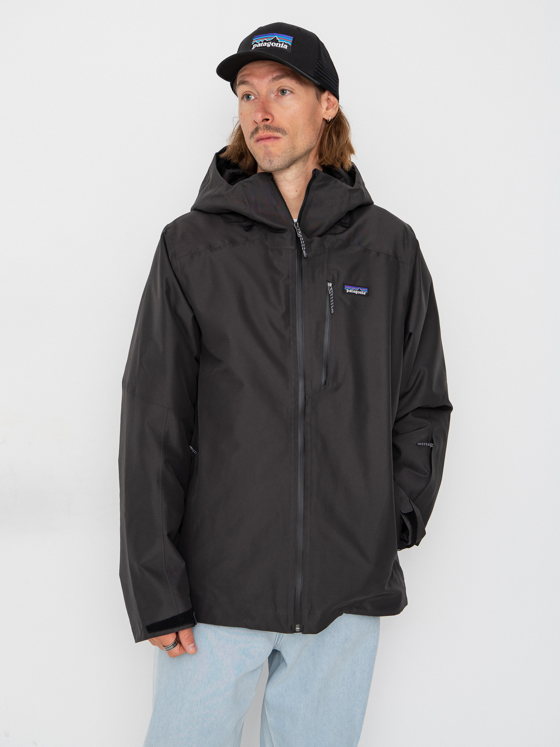 Snowboardová bunda Patagonia Insulated Powder Town (black)