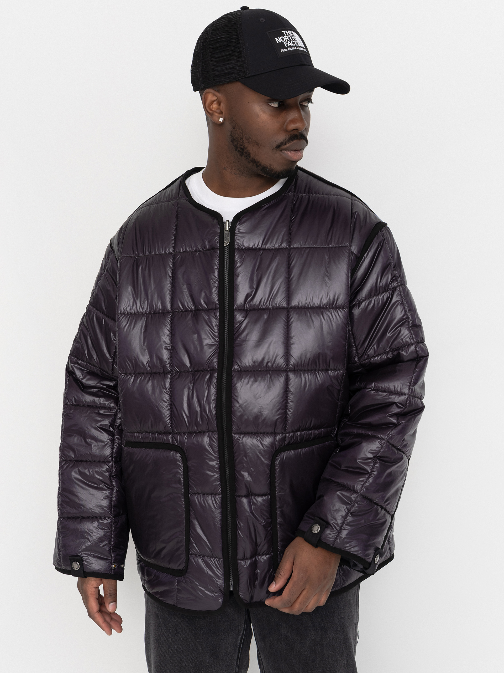 Bunda The North Face Red Box Liner (obsidian/obsidian)