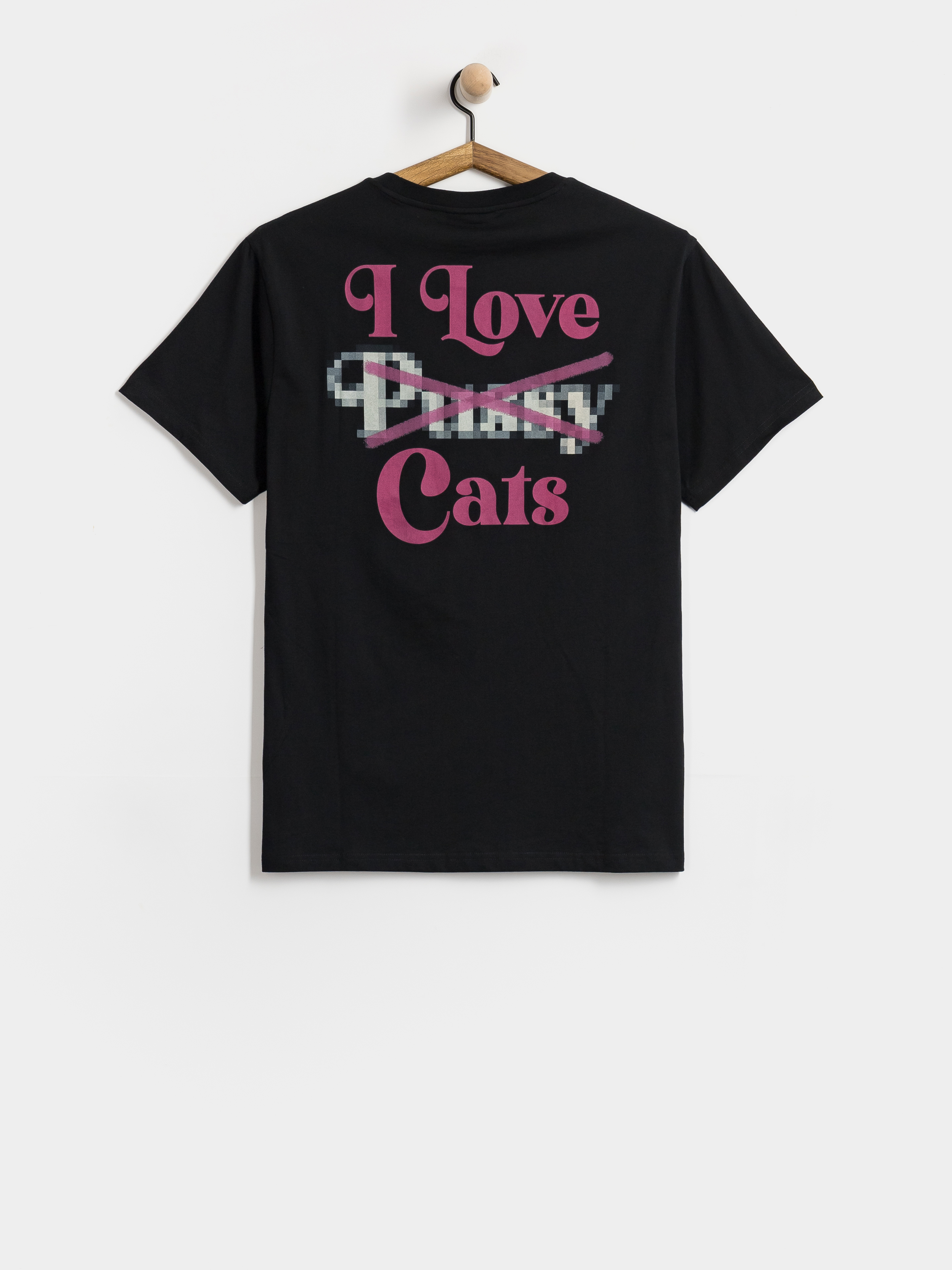 Tričko RipNDip I Love Cats (black)