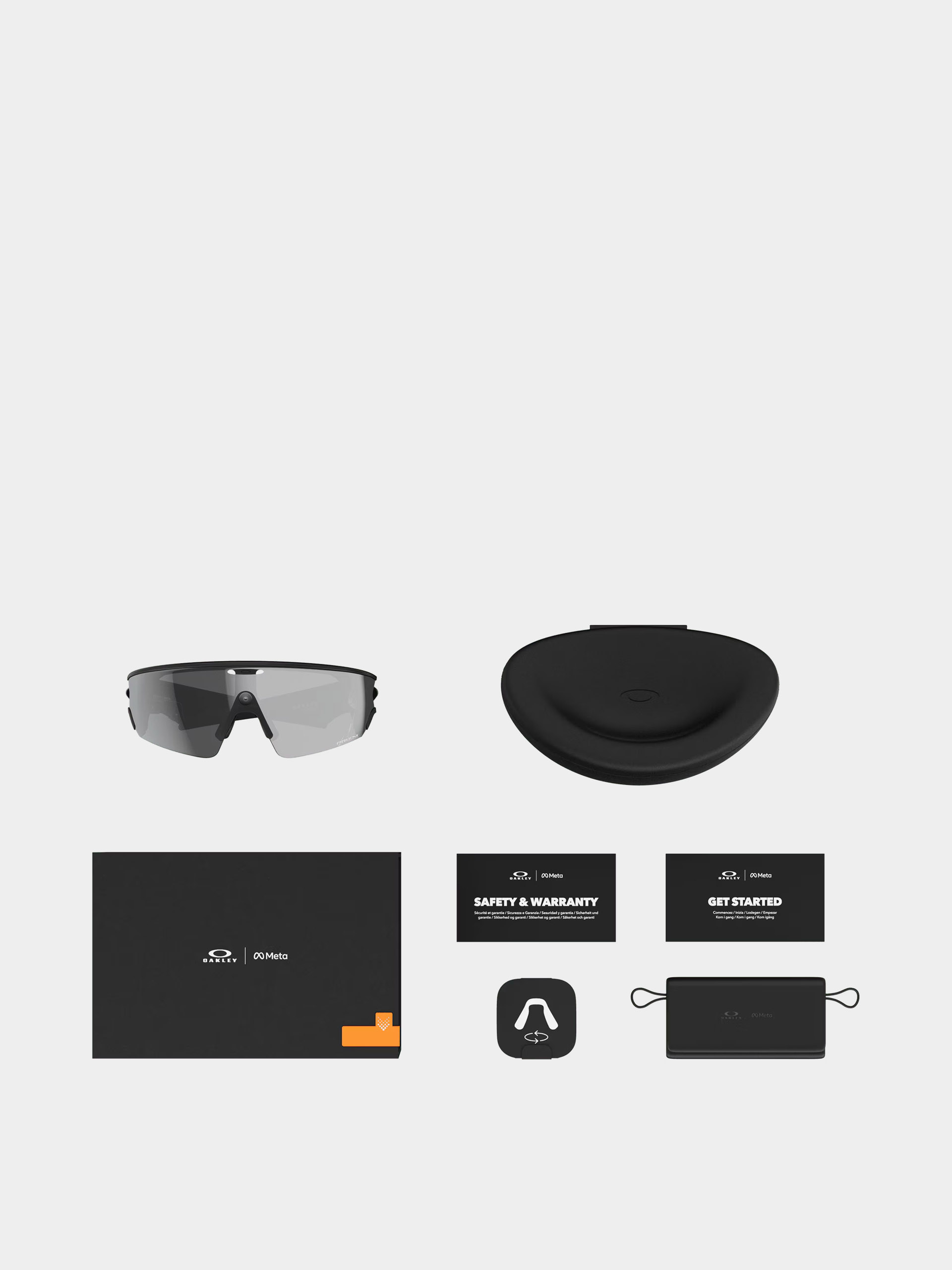 Sluneční brýle Oakley Meta AI Vanguard (black/prizm black)
