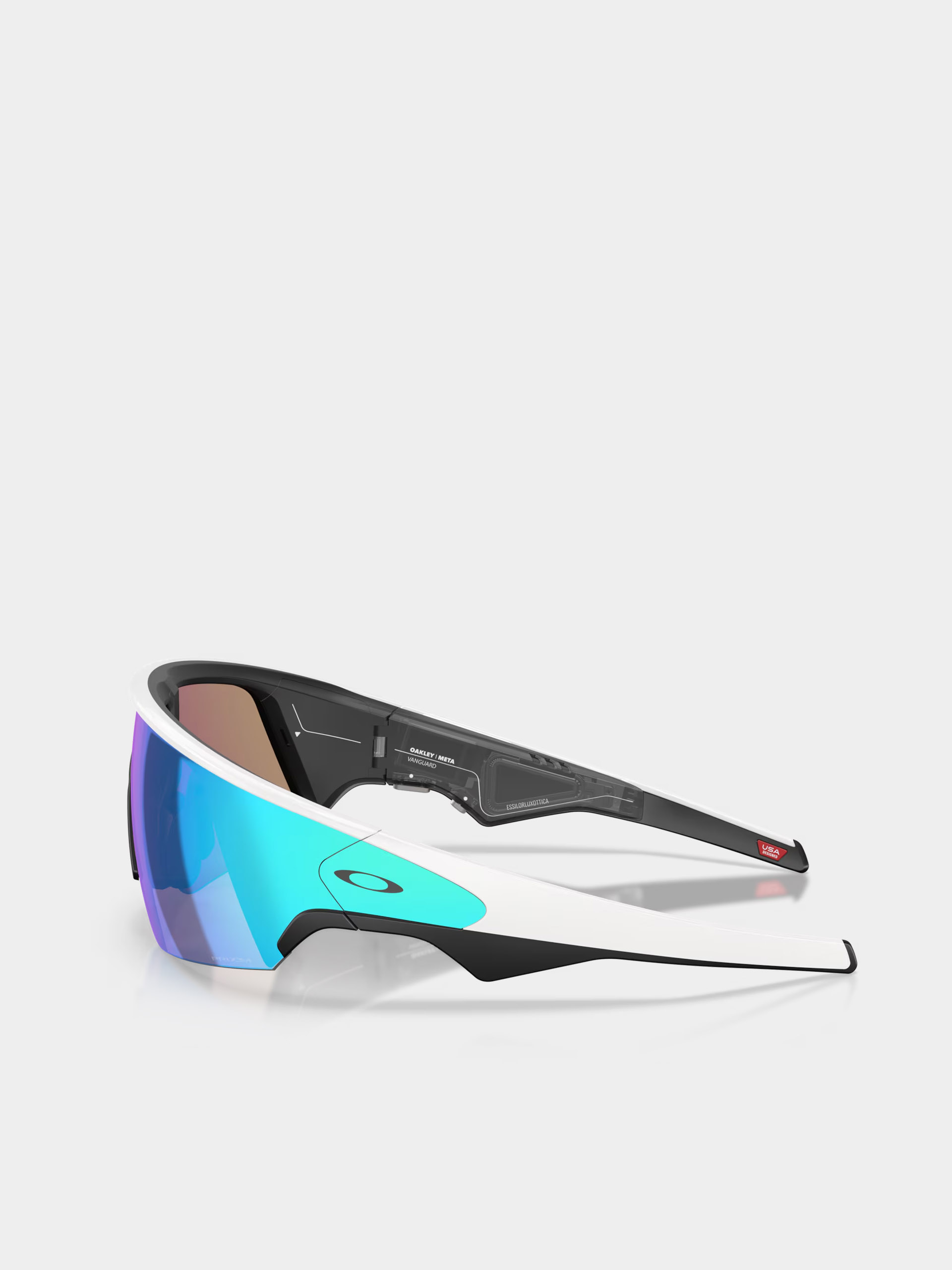Sluneční brýle Oakley Meta AI Vanguard (white/prizm sapphire)