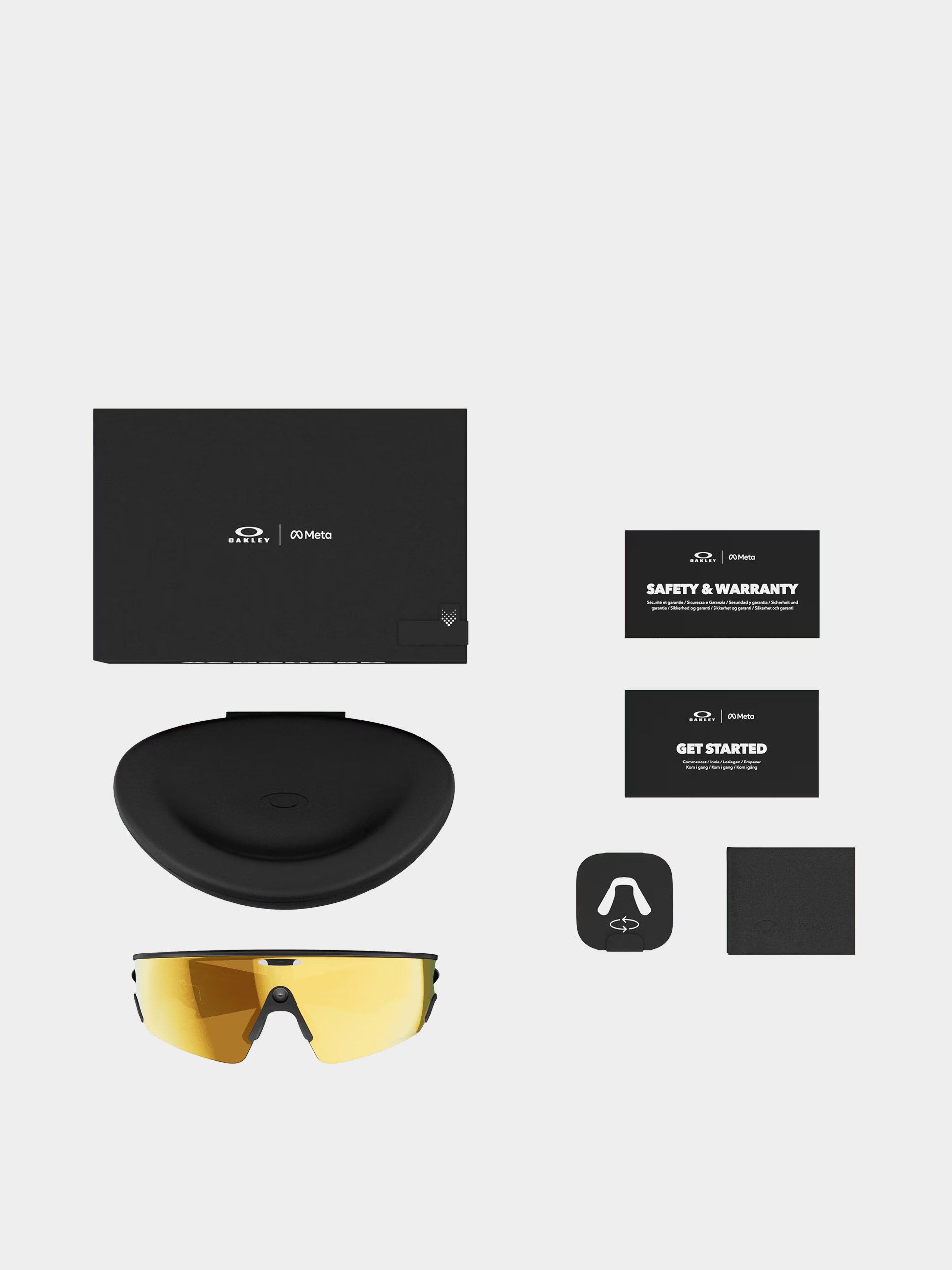 Sluneční brýle Oakley Meta AI Vanguard (black/prizm 24k)