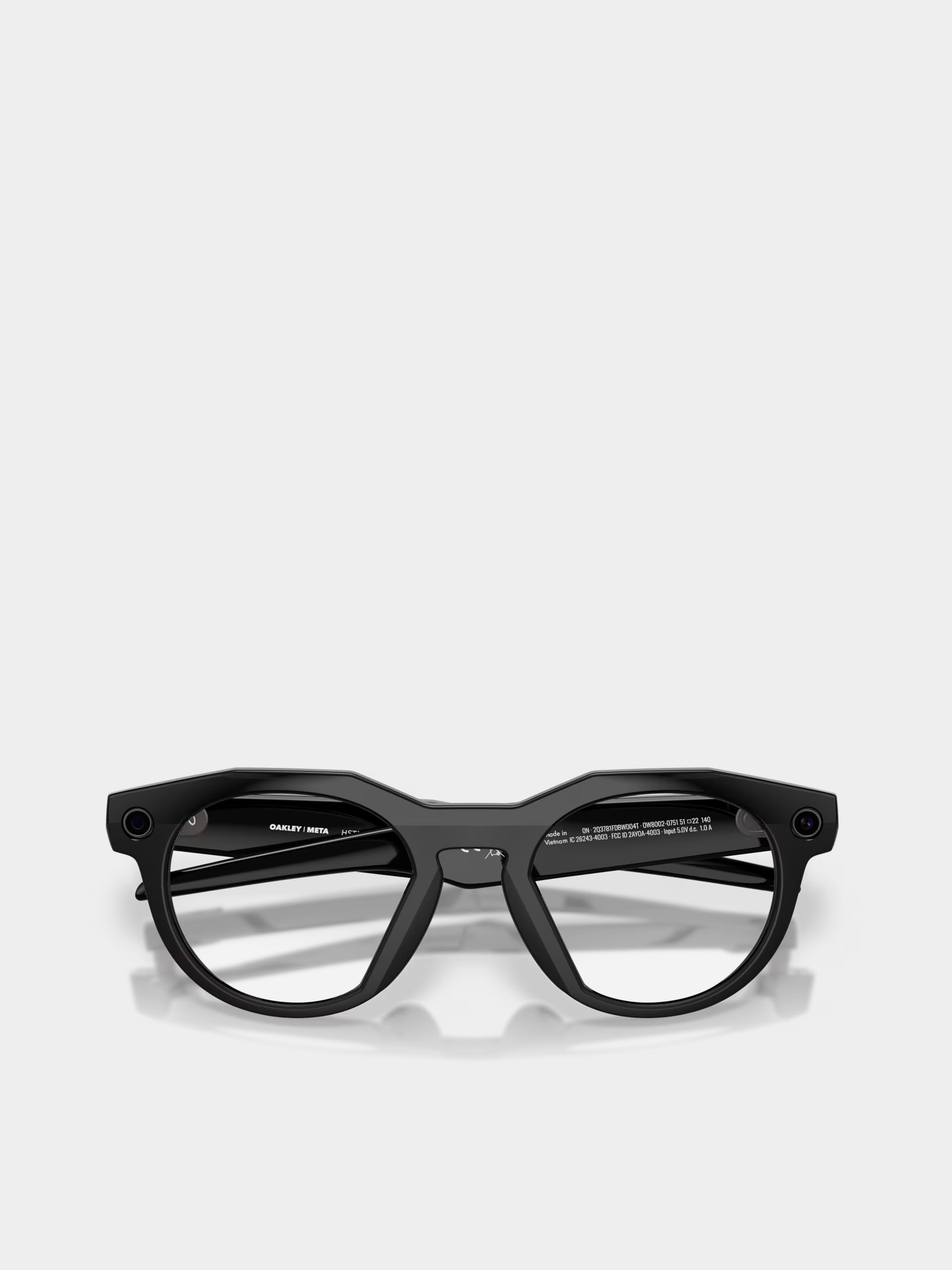 Sluneční brýle Oakley Meta AI HSTN (black/clear)