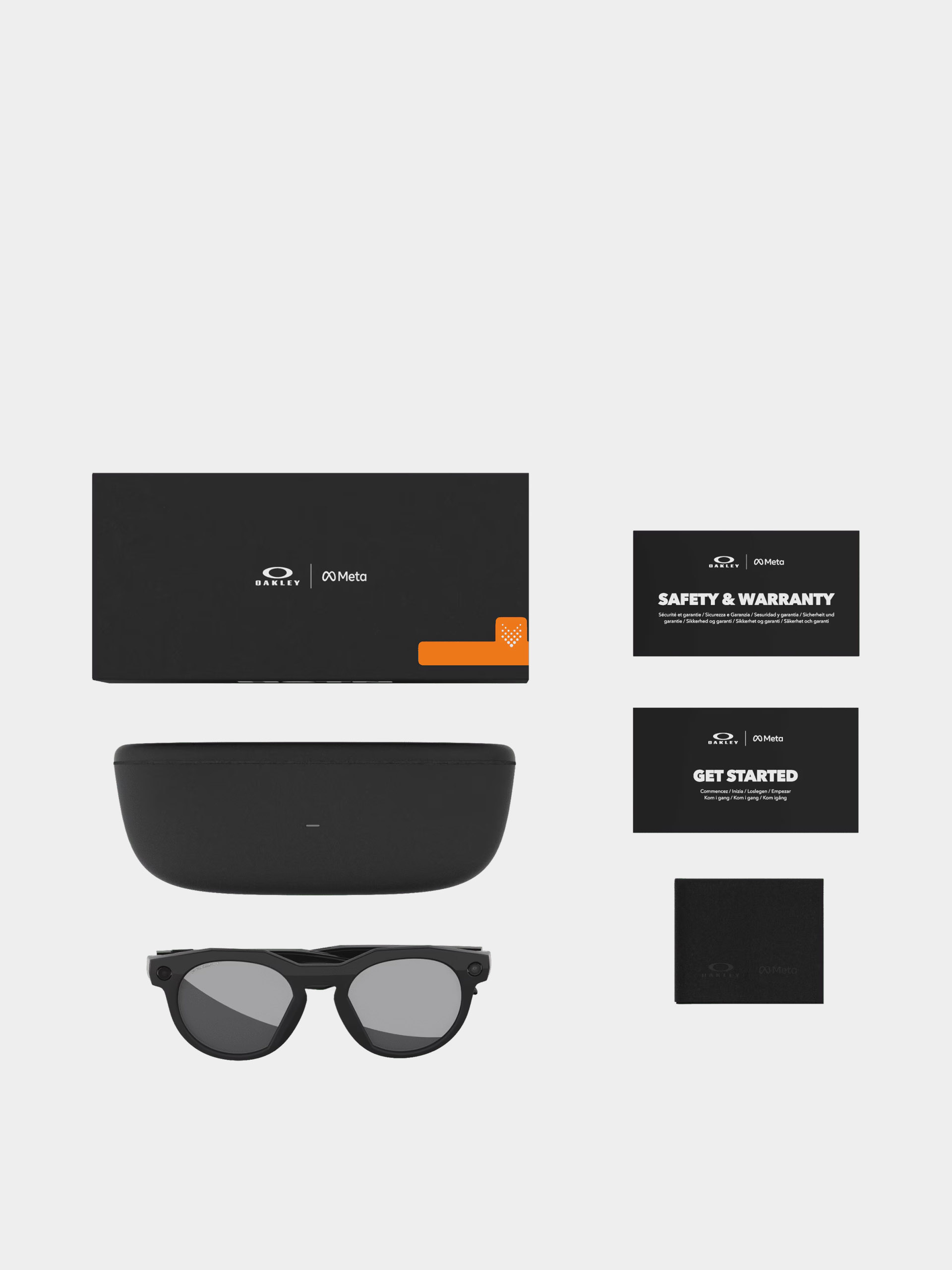 Sluneční brýle Oakley Meta AI HSTN (black/prizm black polarized)