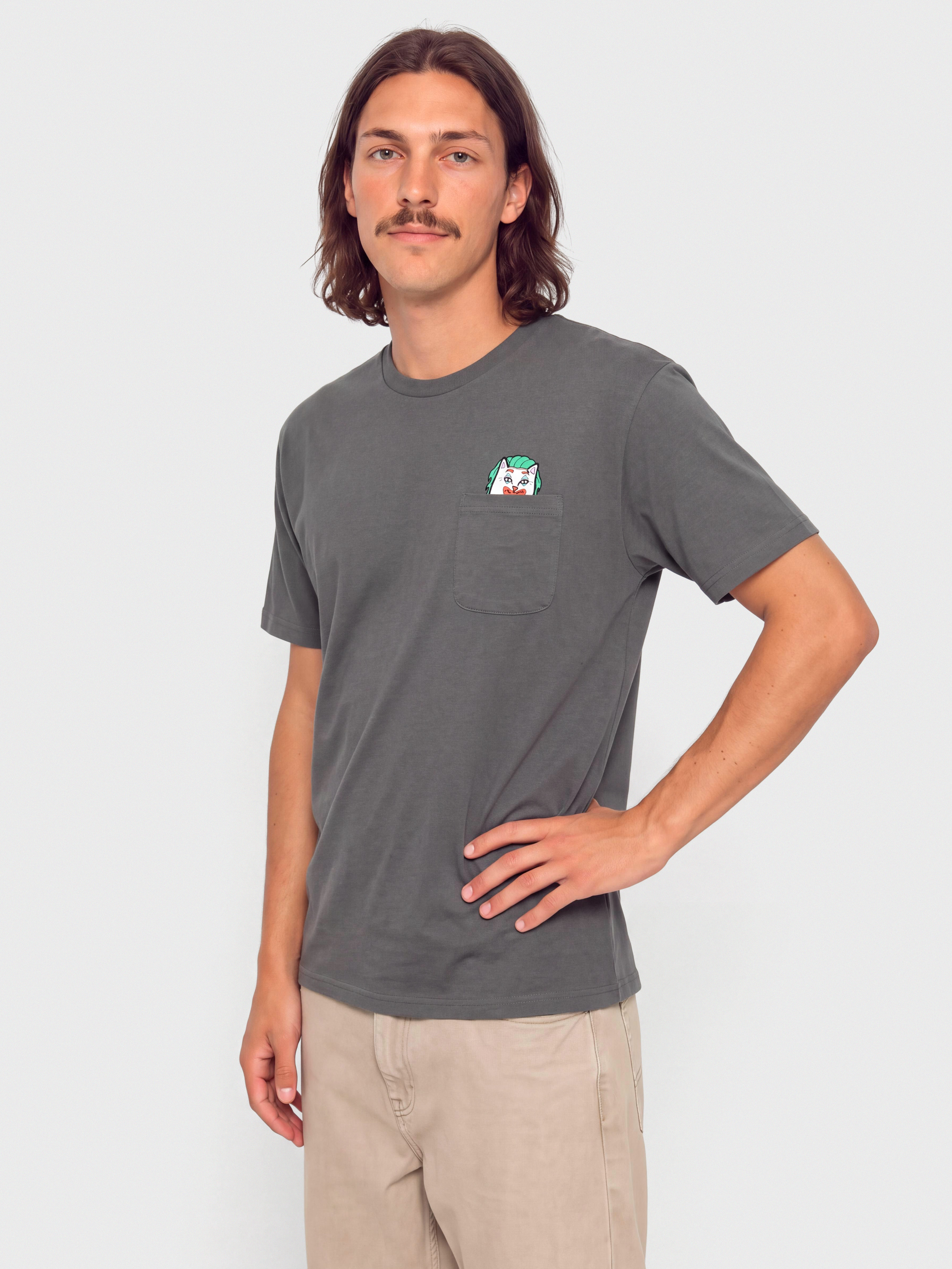 Tričko RipNDip Why So Nermal? Pocket