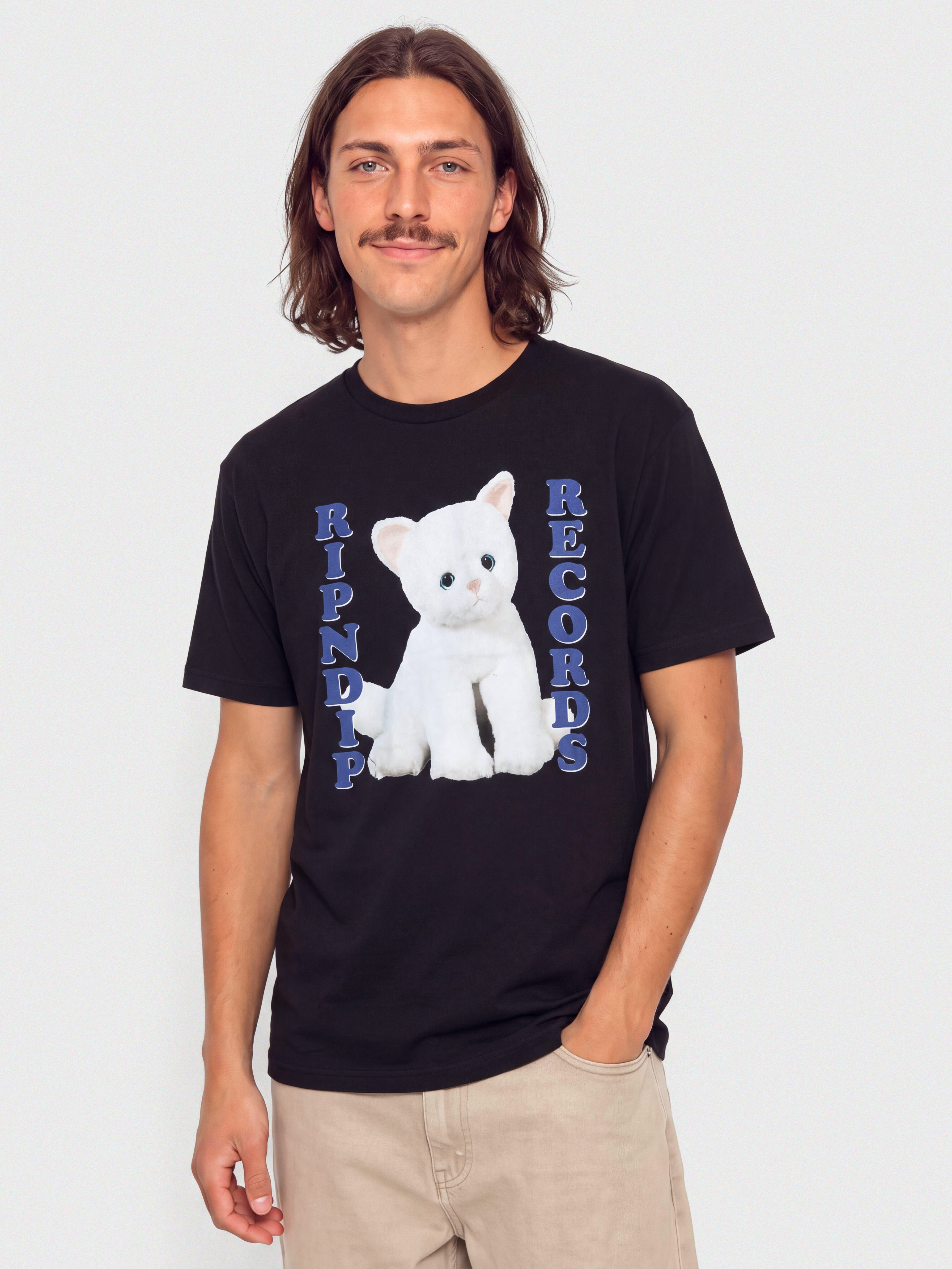 Tričko RipNDip Plush Records (black)