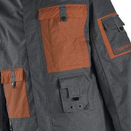 Pánská Special Blend snowboardová bunda Snowpatrol (cement ledge)