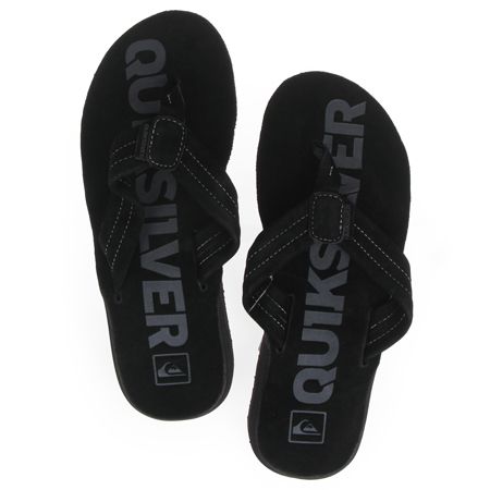 Plážovky Quiksilver  Gaff 314 (black/grey/black) 