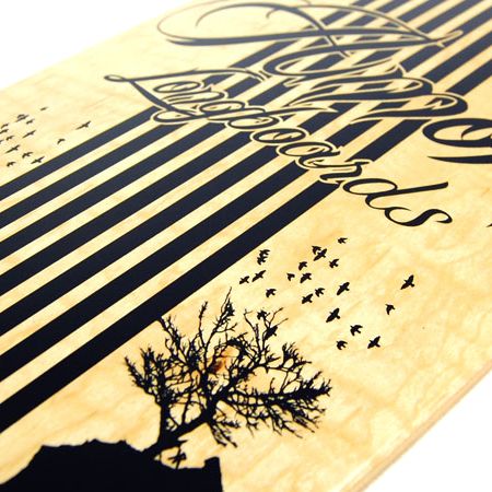 Longboard Amok Woodworld 
