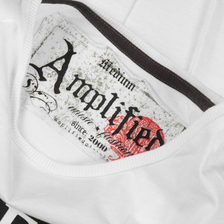 Tričko Amplified  Beatles Abbey Road (wh)