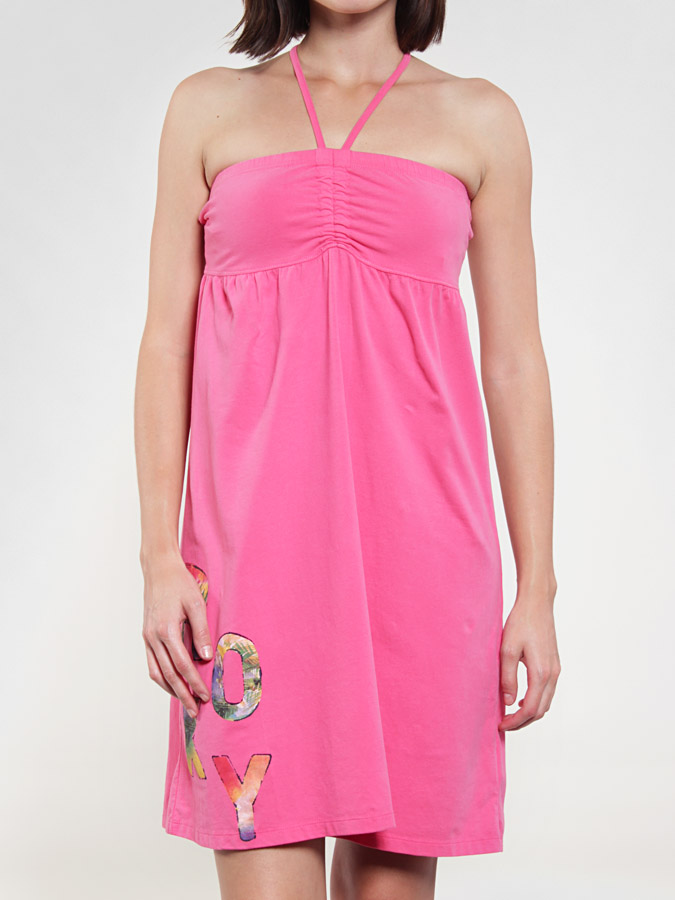 Šaty Roxy Holiday Dress Xiwdr924 Wmn (bright pink)