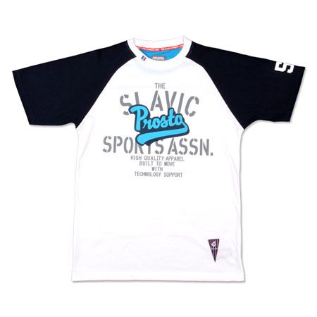 Tričko Prosto  St Baseball (white)