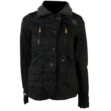 Bunda Superdry  Rifleman Blazer Lite Wmn (black)