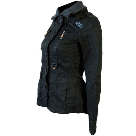 Bunda Superdry  Rifleman Blazer Lite Wmn (black)