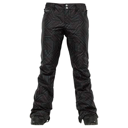 Dámské Snowboardové kalhoty Burton TWC Candy (true black ghost check)
