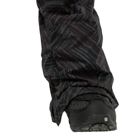 Dámské Snowboardové kalhoty Burton TWC Candy (true black ghost check)