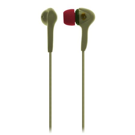 SkullCandy sluchátka Smokin' Buds (habitat rasta)