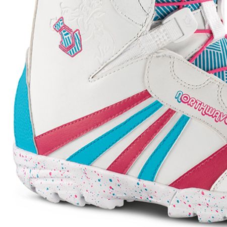 Dámské Snowboardové boty Northwave  Dahlia (white/light blue)