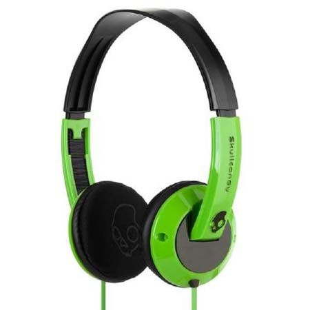 SkullCandy sluchátka Uprock (green/black)