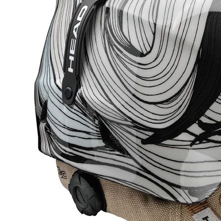 Dámský Head helma Cloe (black/white) - 326841