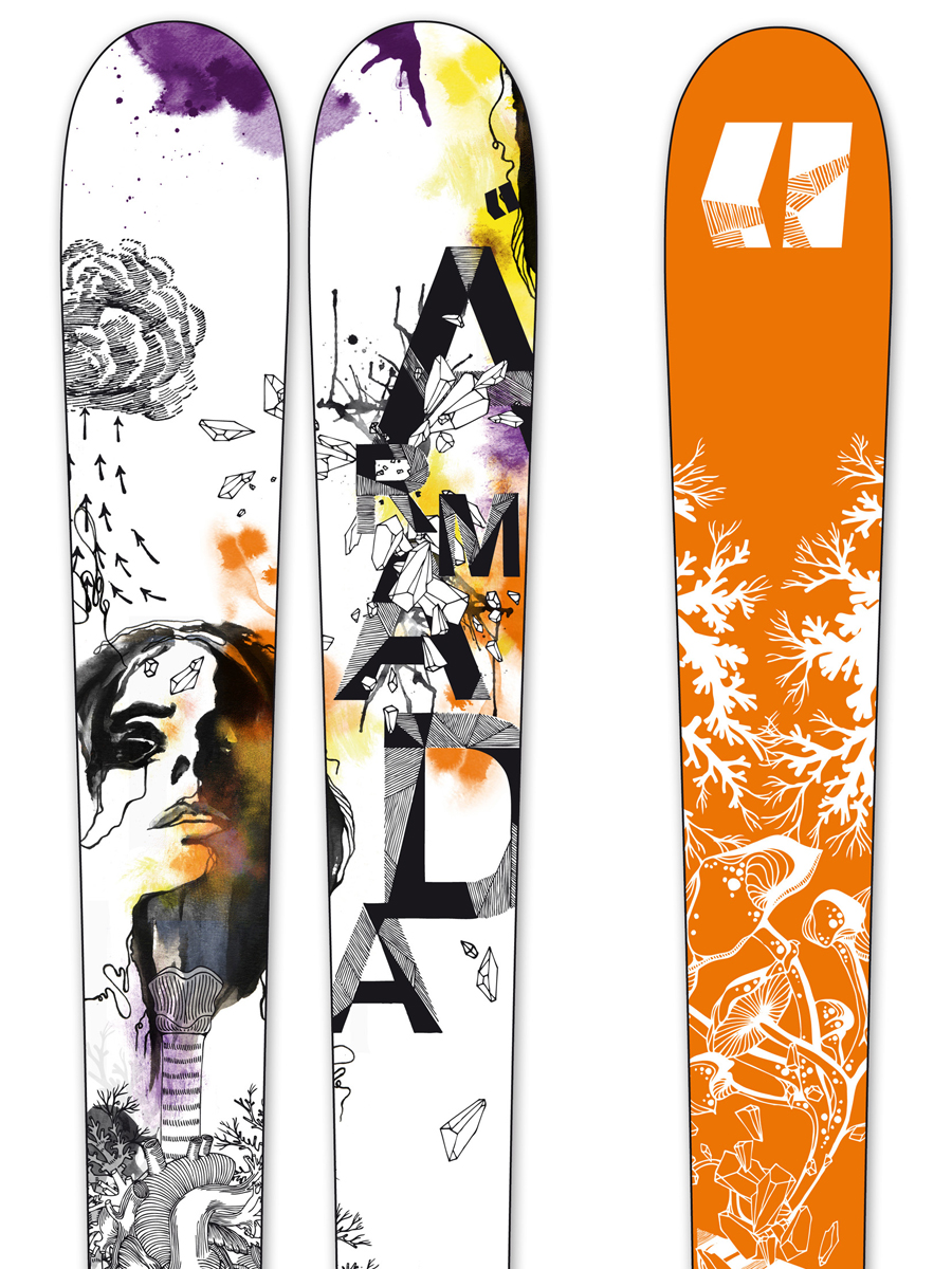 Lyže Armada freestyle ARW Wmn s vázáním Head Mojo 11 (multicolor) 100370