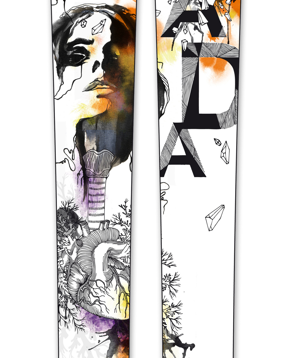 Lyže Armada freestyle ARW Wmn s vázáním Head Mojo 11 (multicolor) 100370