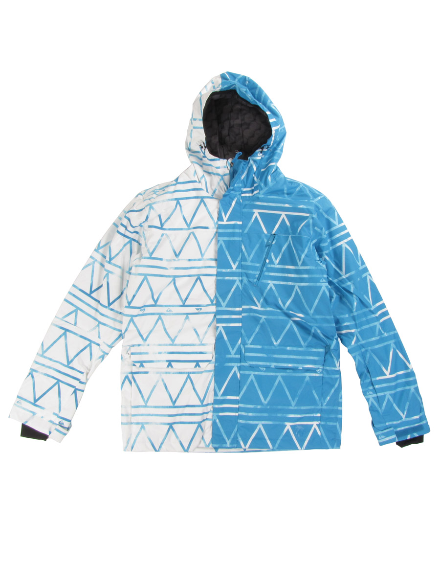 Pánská Quiksilver snowboardová bunda KKMSJ254 (targt azul/white)