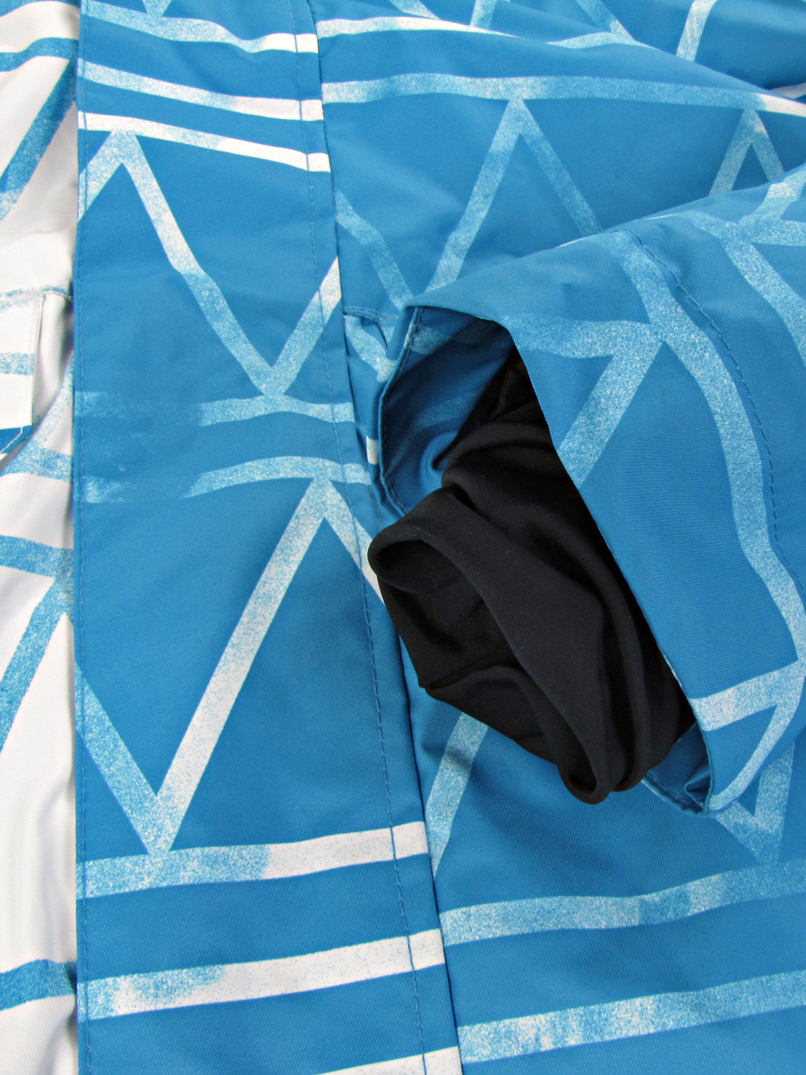 Pánská Quiksilver snowboardová bunda KKMSJ254 (targt azul/white)