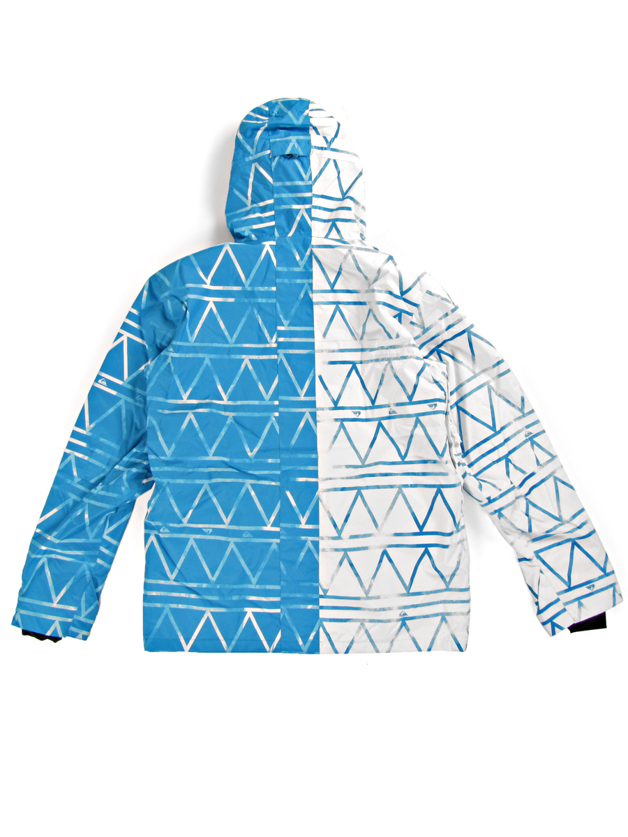 Pánská Quiksilver snowboardová bunda KKMSJ254 (targt azul/white)