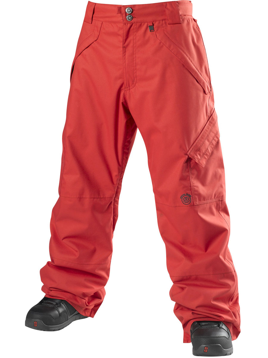 Pánské Snowboardové kalhoty  Special Blend Strike (red rum)