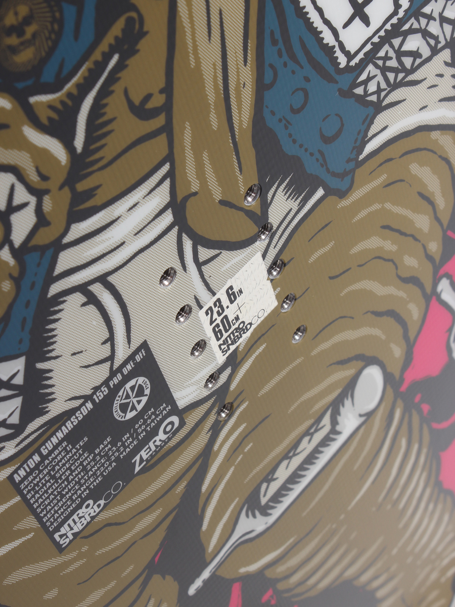 Pánská Nitro snowboard Swindle Anton Gunnarsson 155 