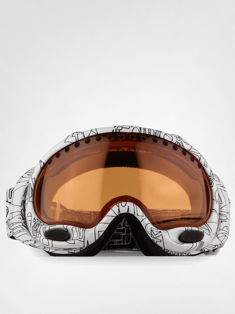 Oakley ochranné brýle A-Frame Wmn (white factory text/persimmon)