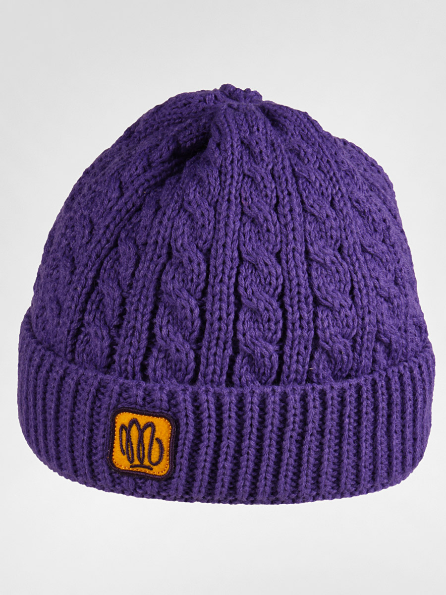 Malita čepice Plait (violet)