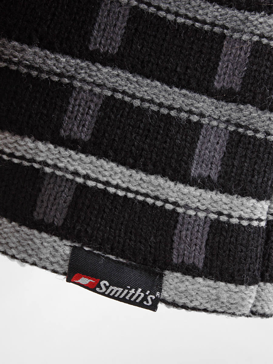 Smith's čepice 25 (black grey)