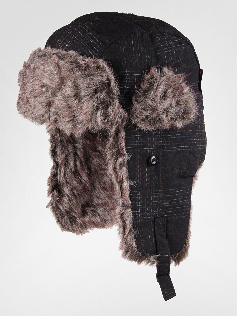 Čepice Smith's ušanka (black)