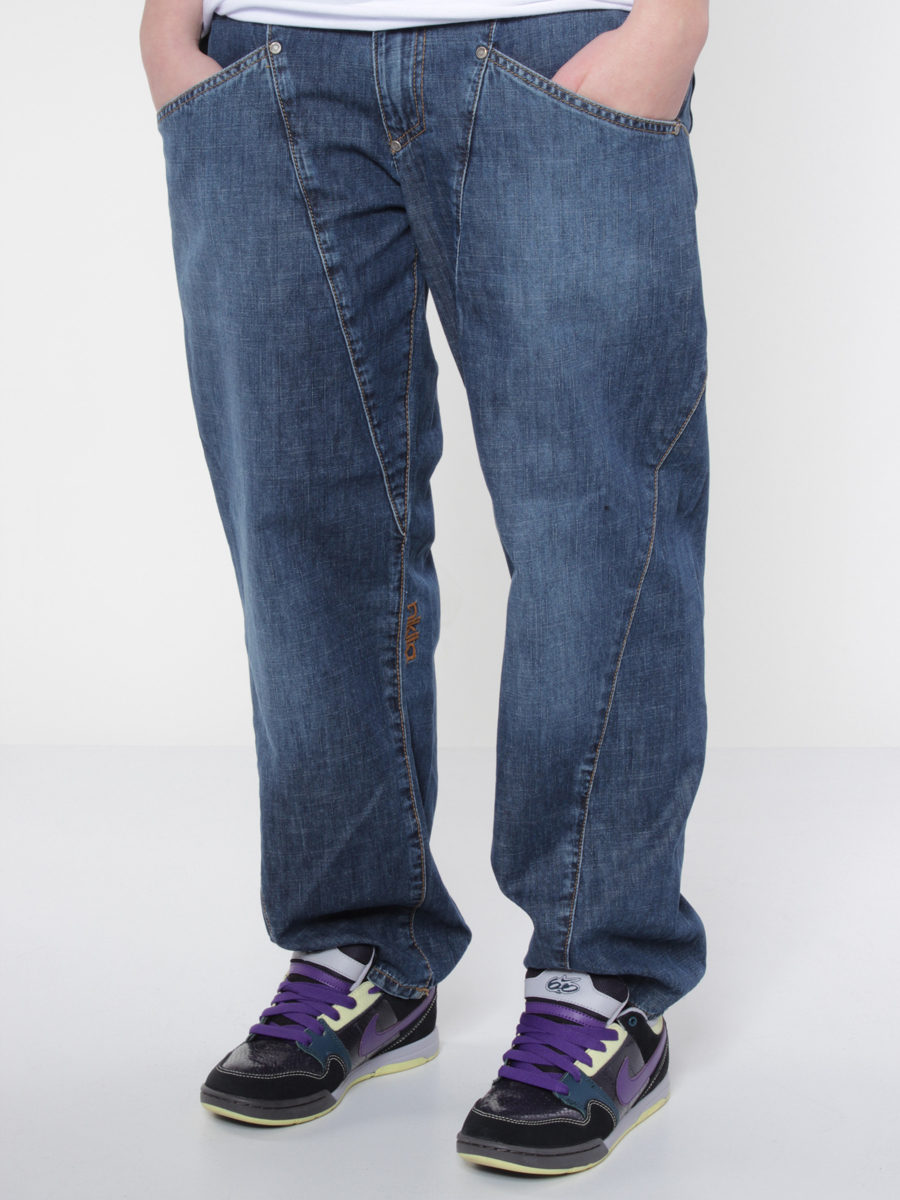 Kalhoty Nikita Love Jeans Wmn modrá (blues)