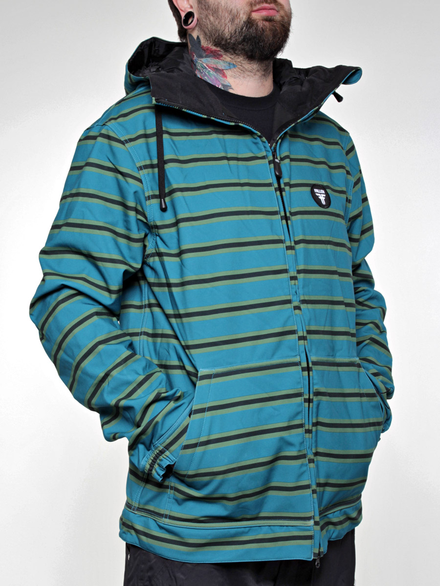 Pánská 686 snowboardová bunda Fallen Cobra Softshell (dark teal)