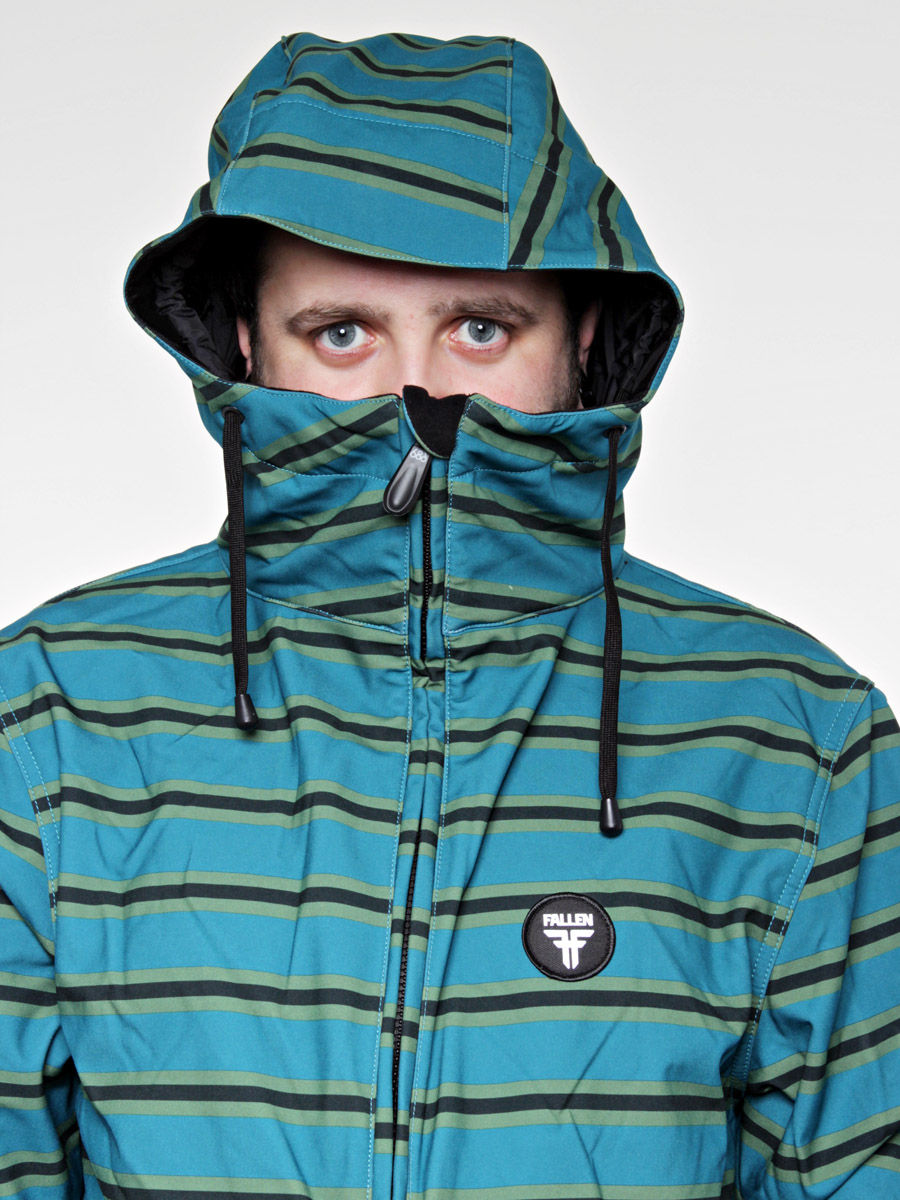 Pánská 686 snowboardová bunda Fallen Cobra Softshell (dark teal)