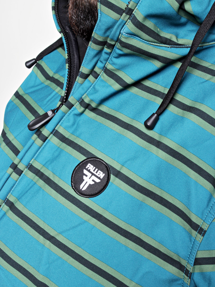 Pánská 686 snowboardová bunda Fallen Cobra Softshell (dark teal)