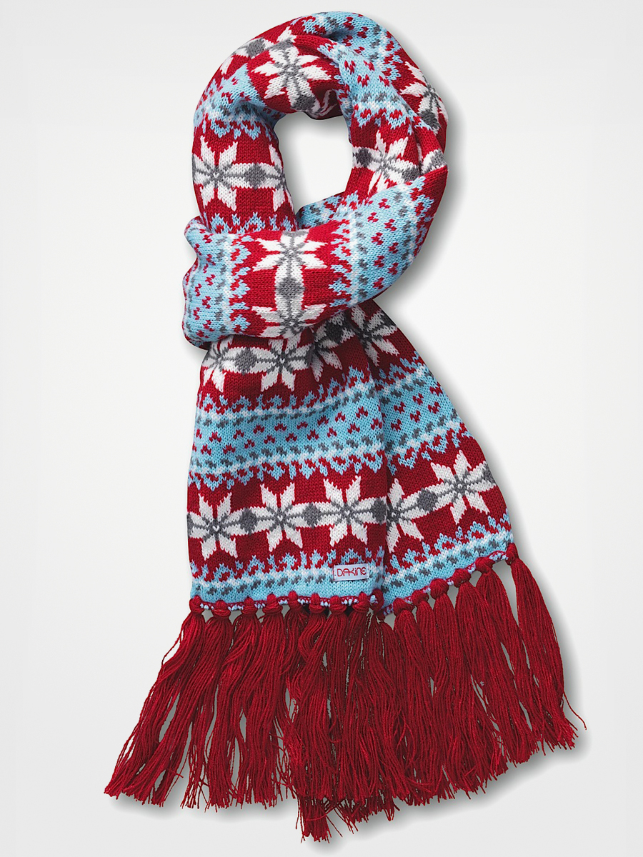Vlněný šál Dakine Maggie Wmn (cherry)